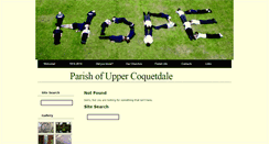 Desktop Screenshot of coquetdaleanglican.org